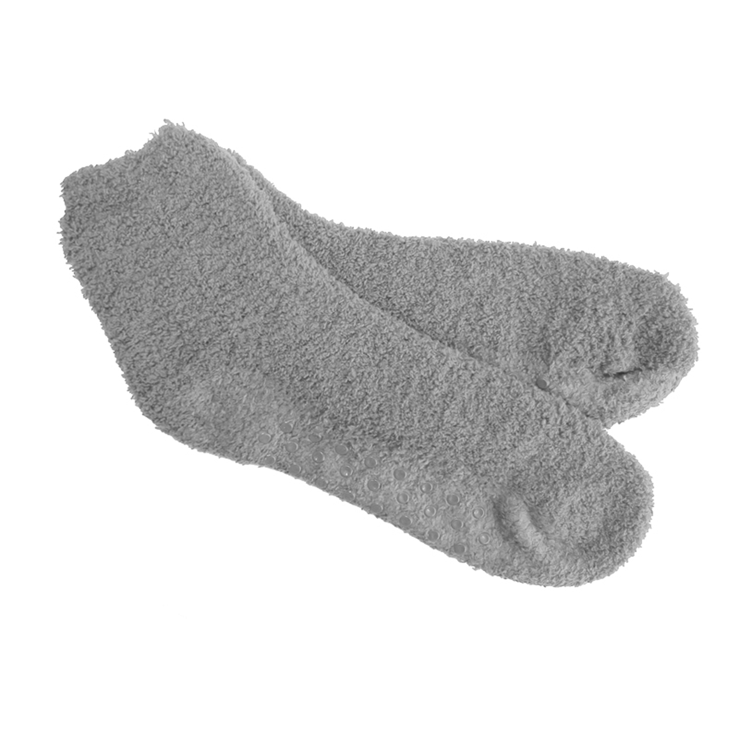 Fuzzy Socks w/ Woven Patch 3