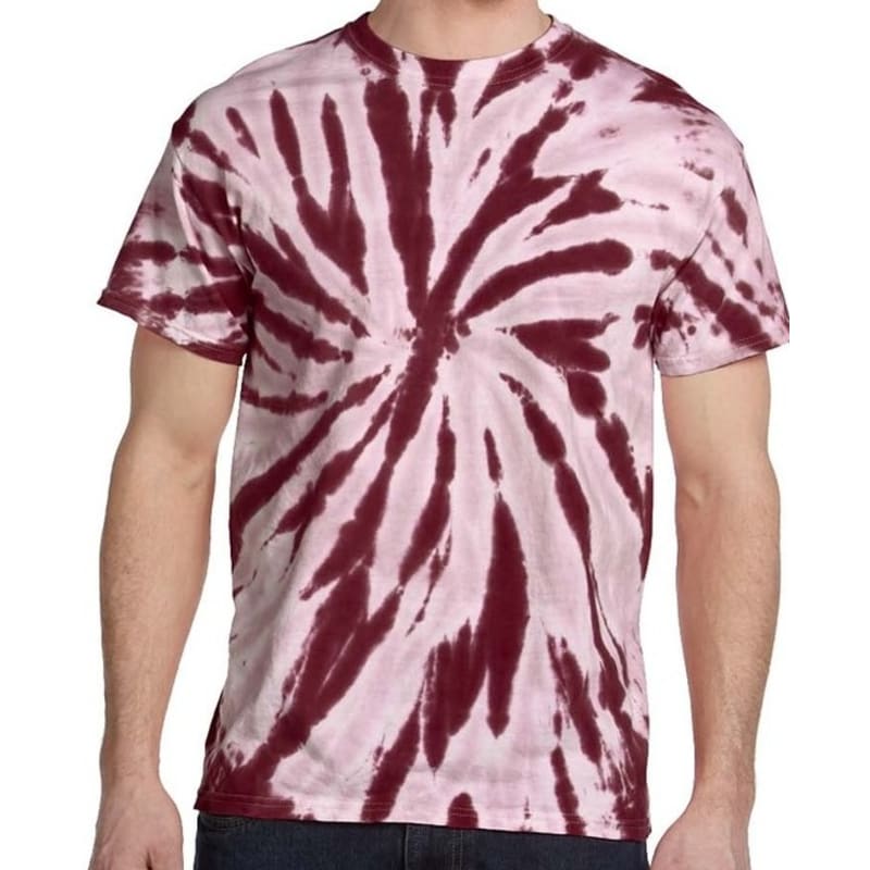 Tie-Dye 5.4 Oz., 100% Cotton Twist Tie-Dyed T-Shirt 7