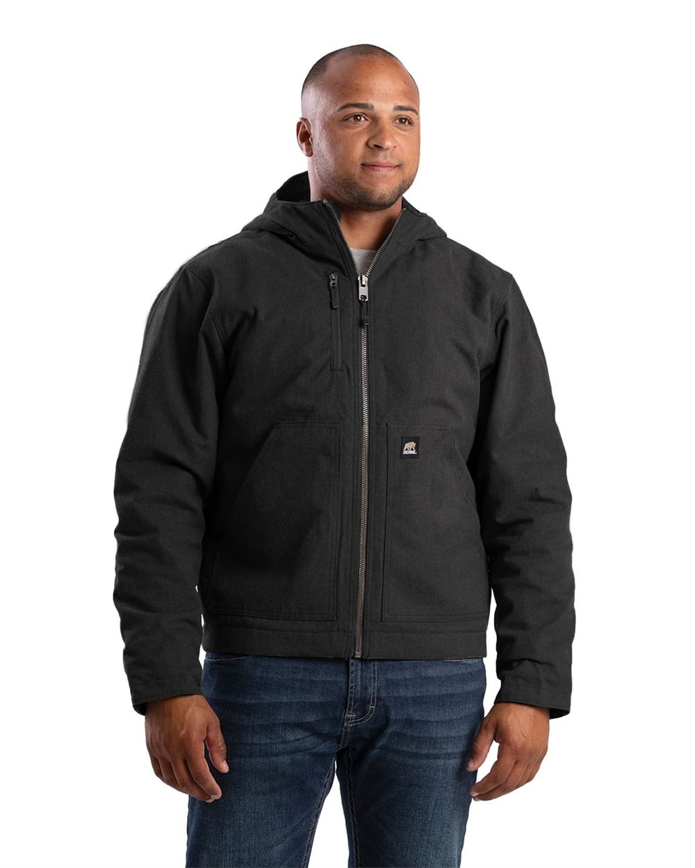 Men's Tall Heritage Duck Hooded Jacket - HJ65T 12