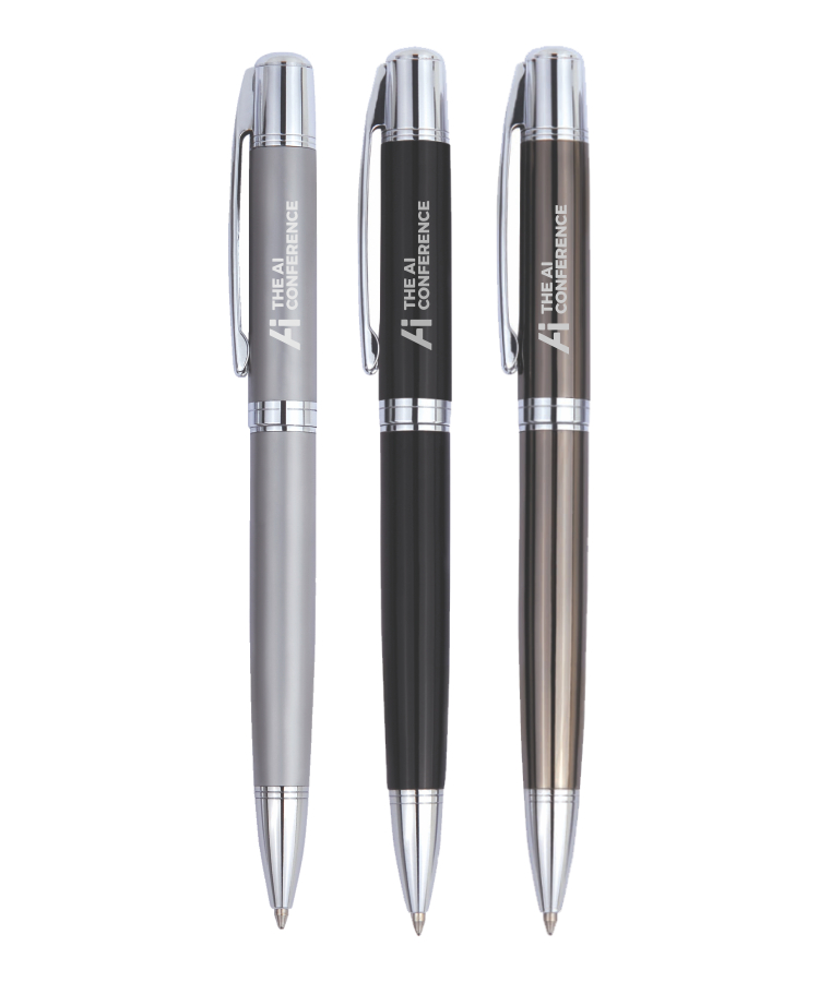 Union Printed - Premium Executive Metal Ballpoint - Laser Engraved Logo 3