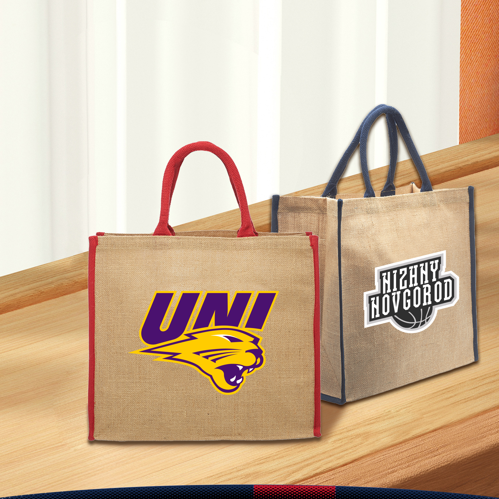 Maris Jute Tote Bag, custom tote bag with logo imprint 3