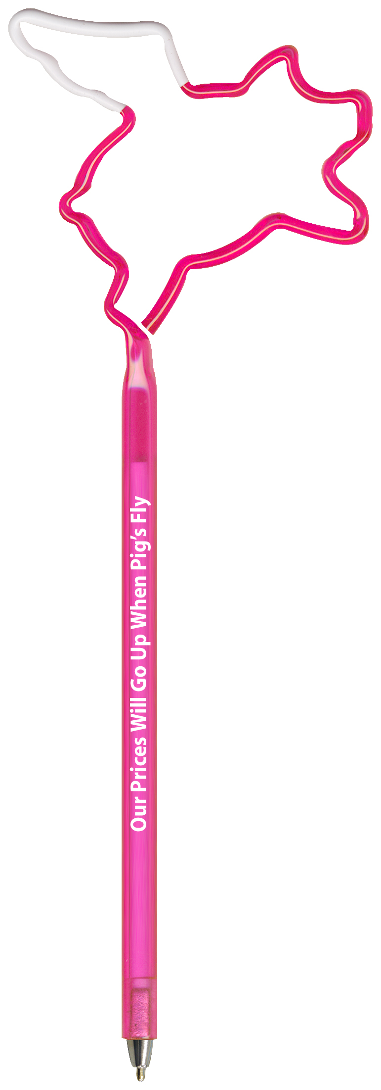 Flying Pig Multi-Color Inkbend Standard, Bent Pen
