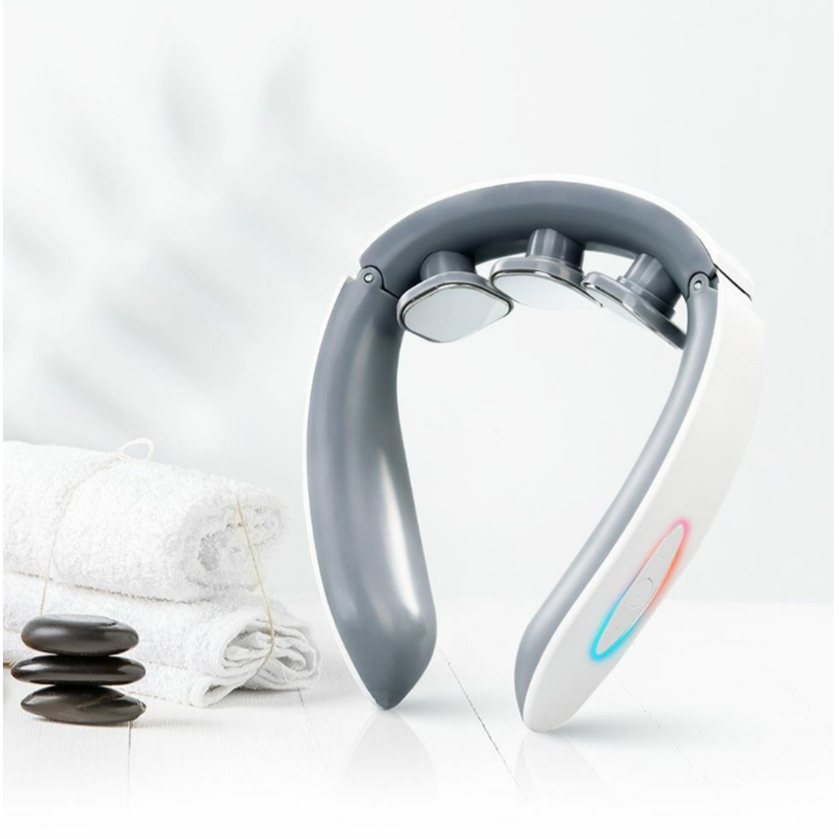 Smart Neck Massager W/ Heat and Multi-Mode Pulse Function 3