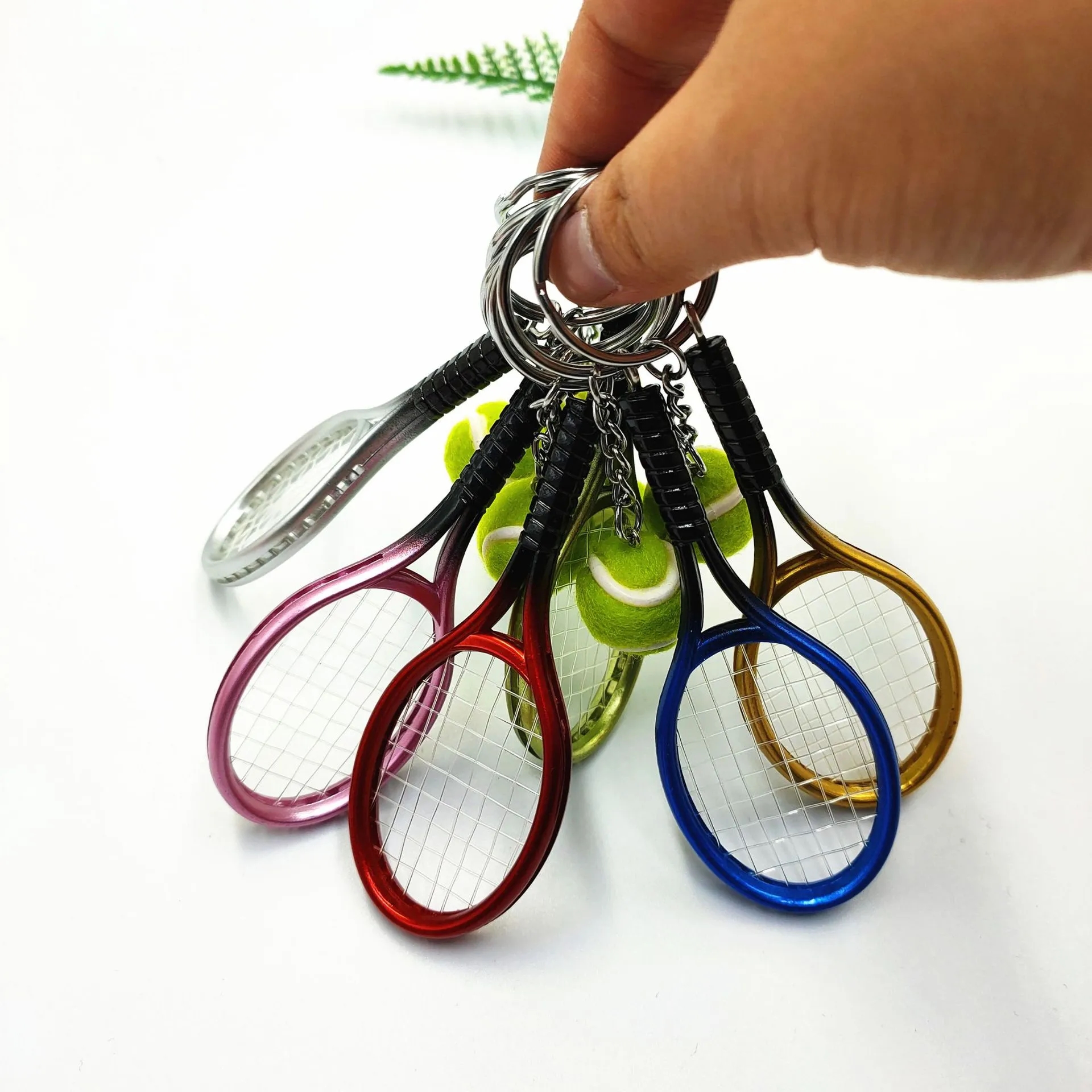 Mini Tennis Key Holder 5