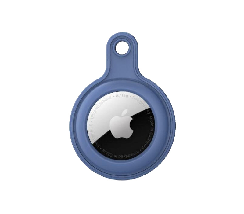 Silicone AirTag Holder with Keyring 5