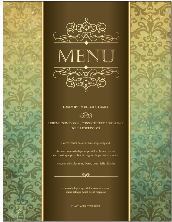 Repositionable 8 5"x 11" Menu Not Magnetic