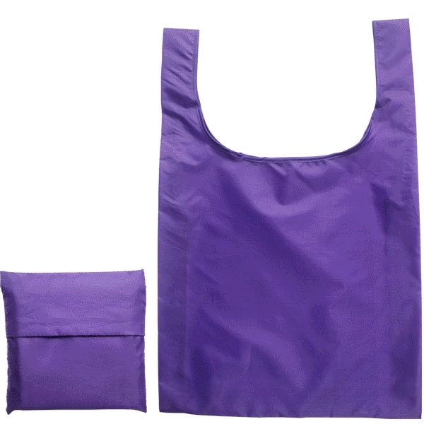 Foldable Polyester Grocery Tote Bag, custom tote bag with logo imprint 14