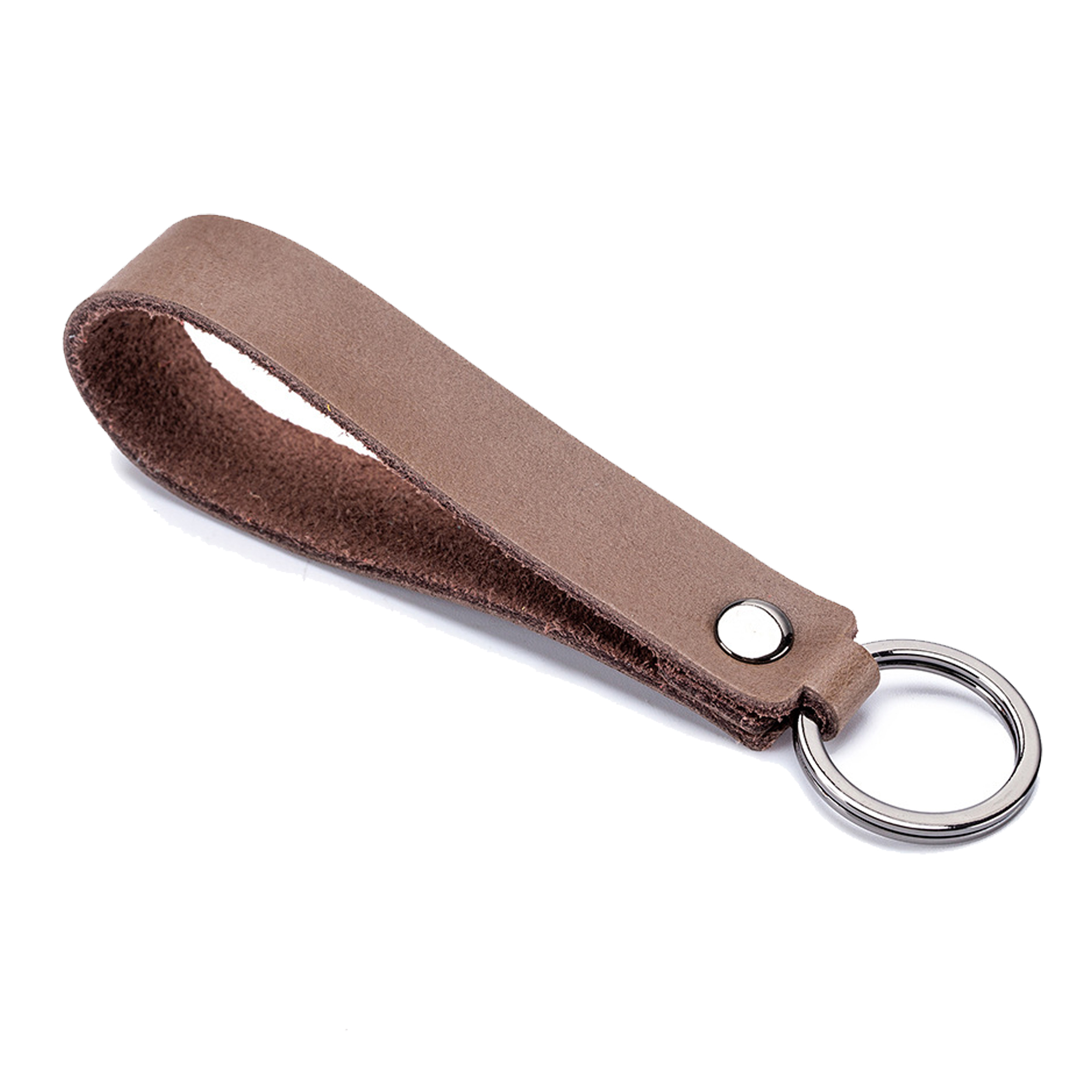 Premium Genuine Leather Keychain for Brand Promotion and Thoughtful Gifting 7
