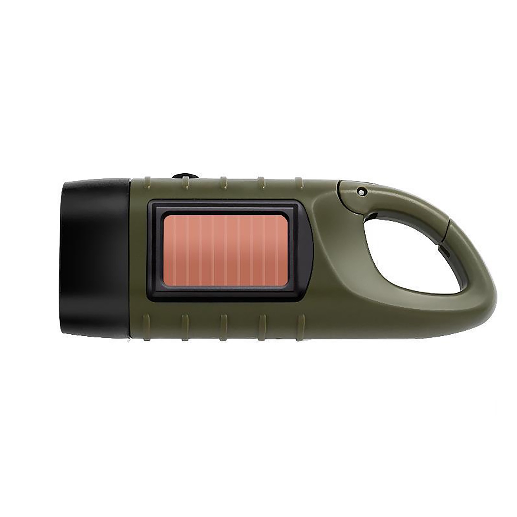 Hand Crank And Solar Flashlight 4