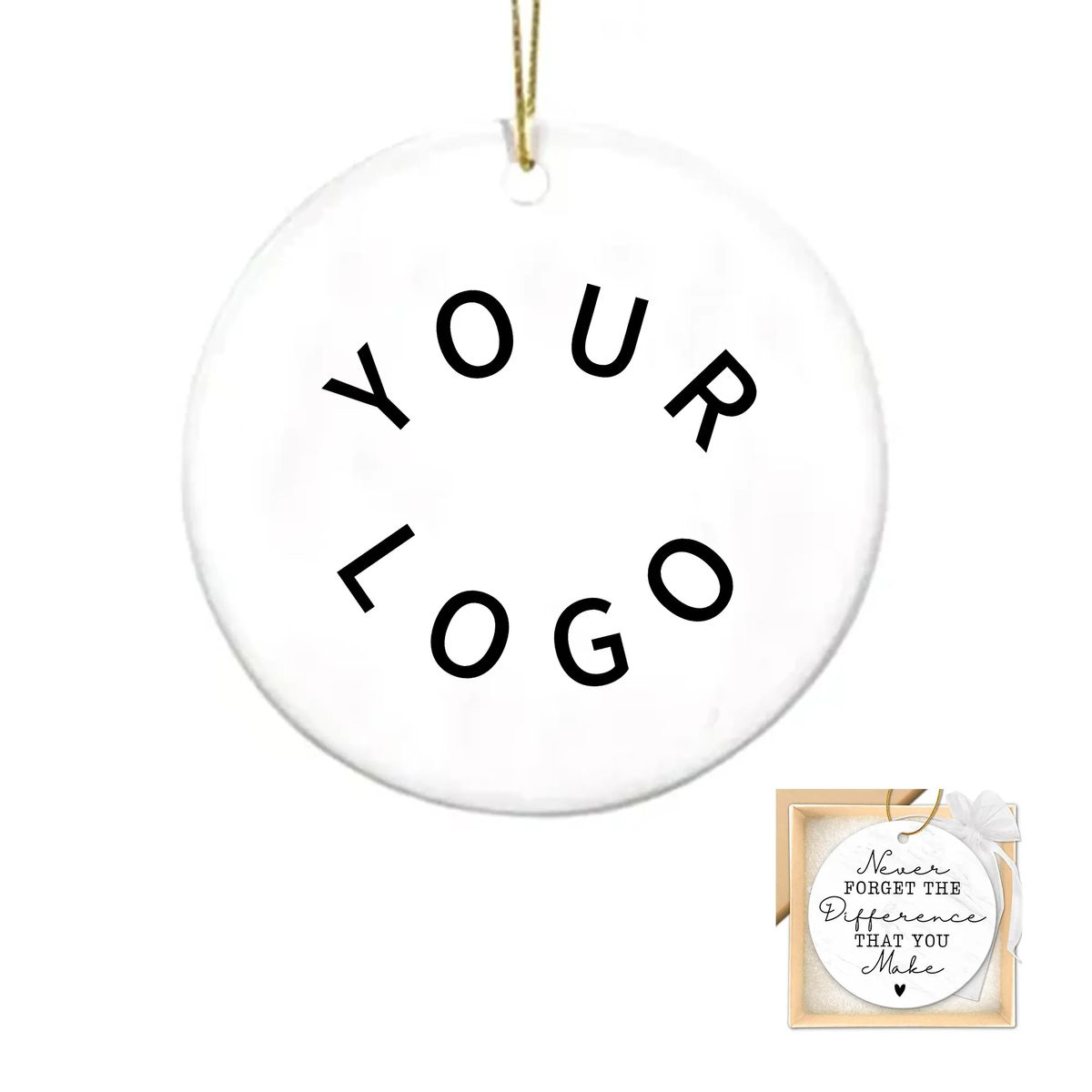 Customizable Acrylic Christmas Ornament for DIY Projects 4
