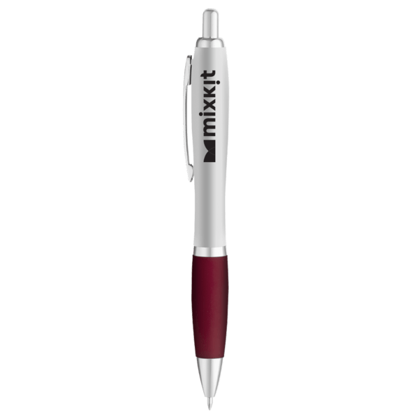 Curvaceous Matte Silver Ballpoint 117