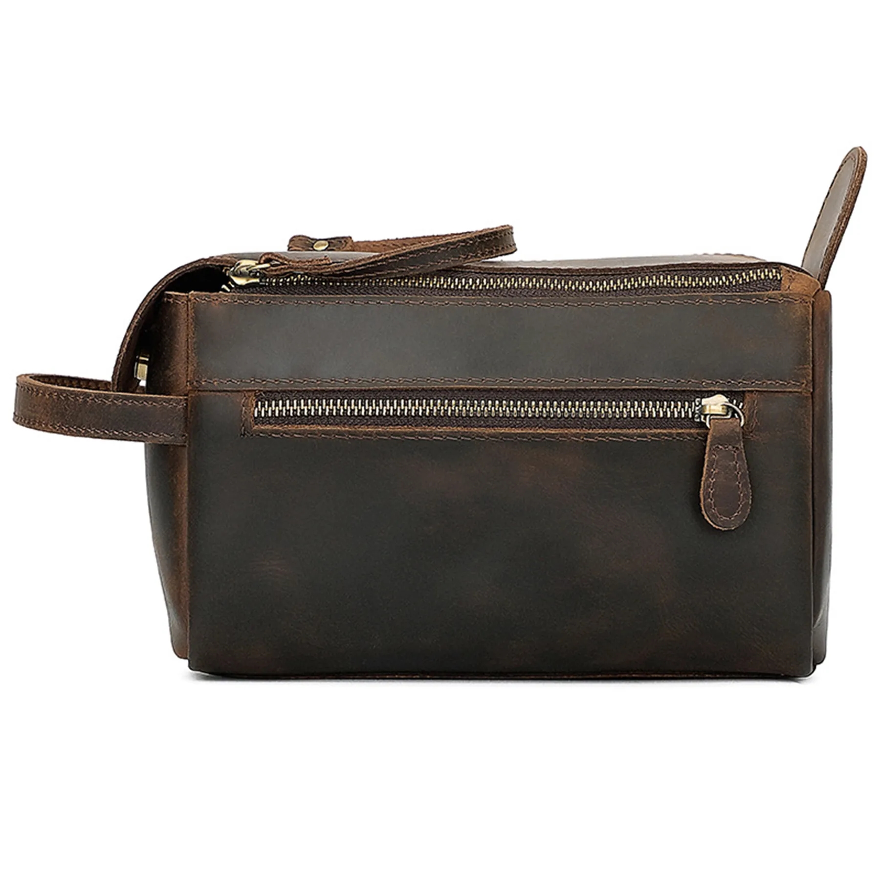 Leather Deodorized Toiletry Bag 3