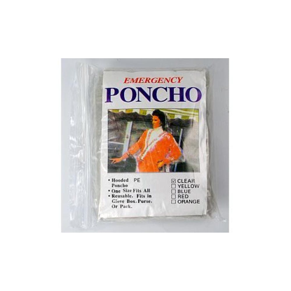 Clear Emergency Ponchos 2