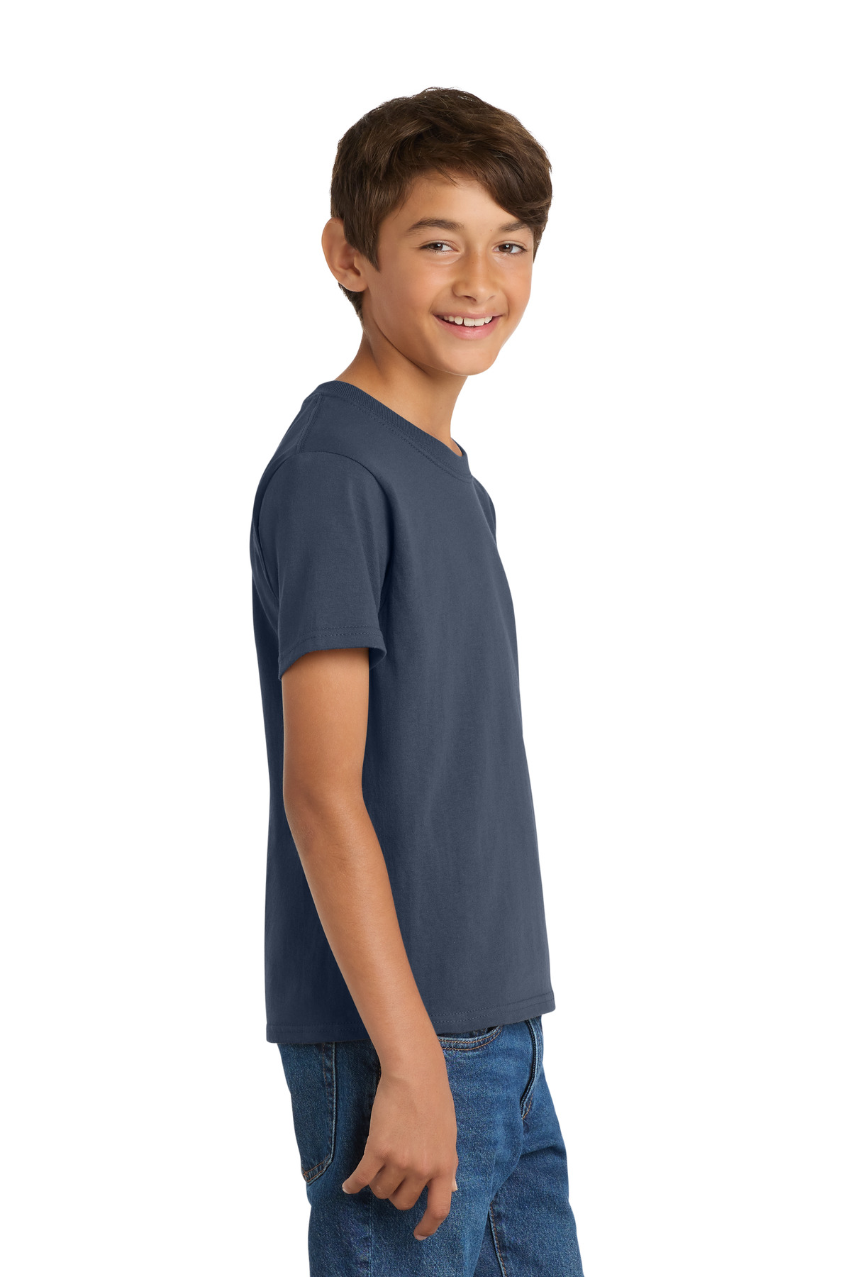 Port & Co Youth Core Cotton Tee. PC54Y 273