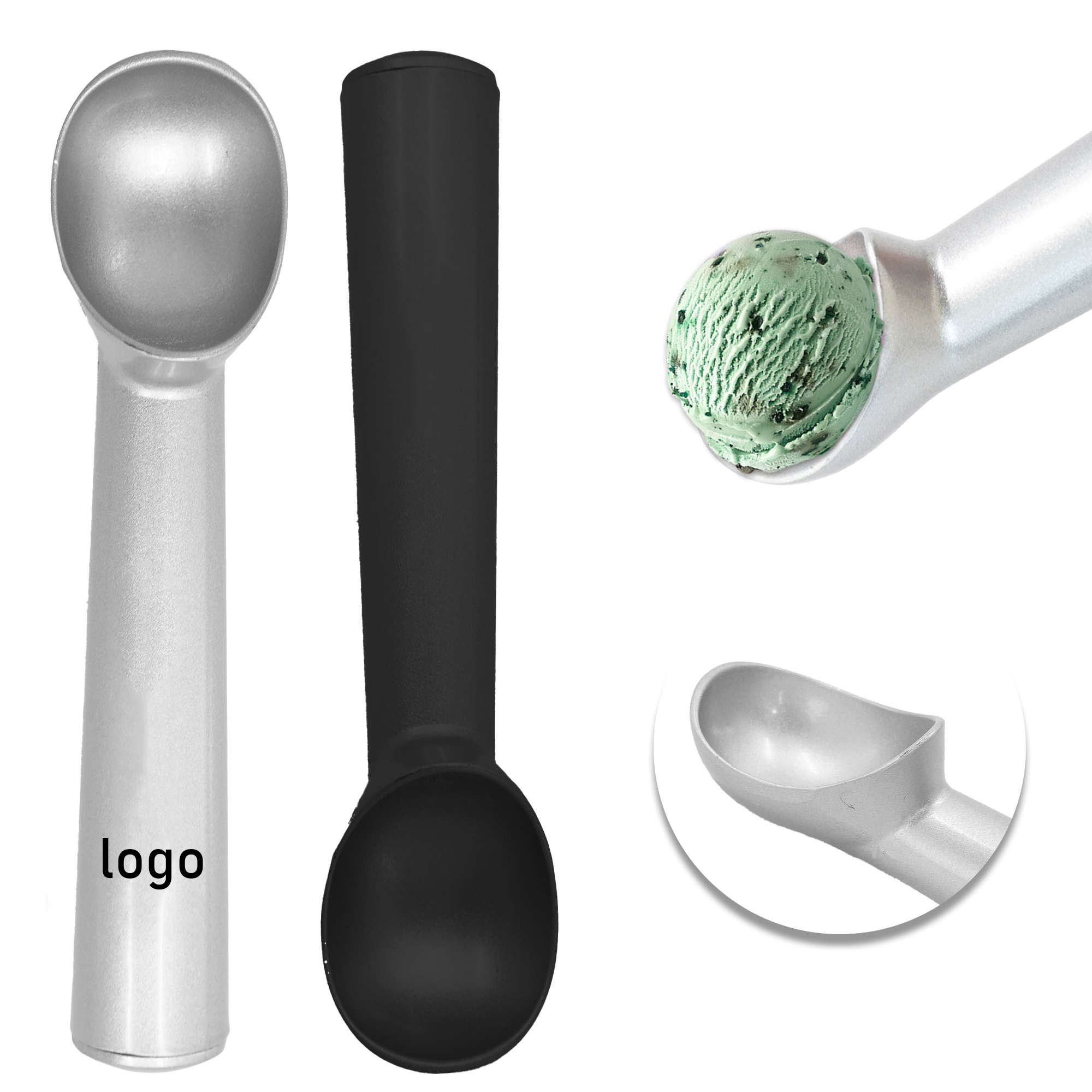 Aluminum Ice Cream Scoop 1