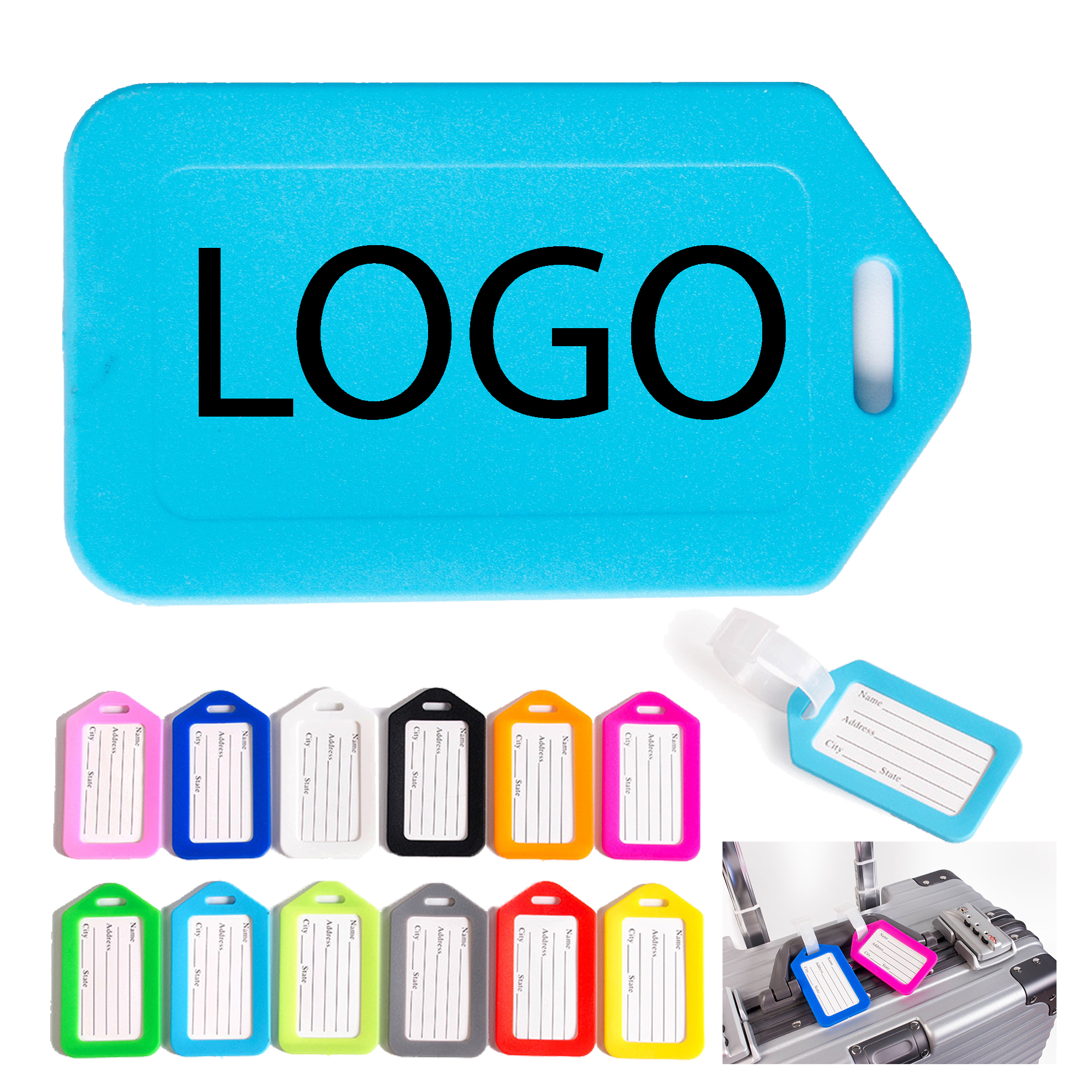 Personalized PP Luggage Tags 5