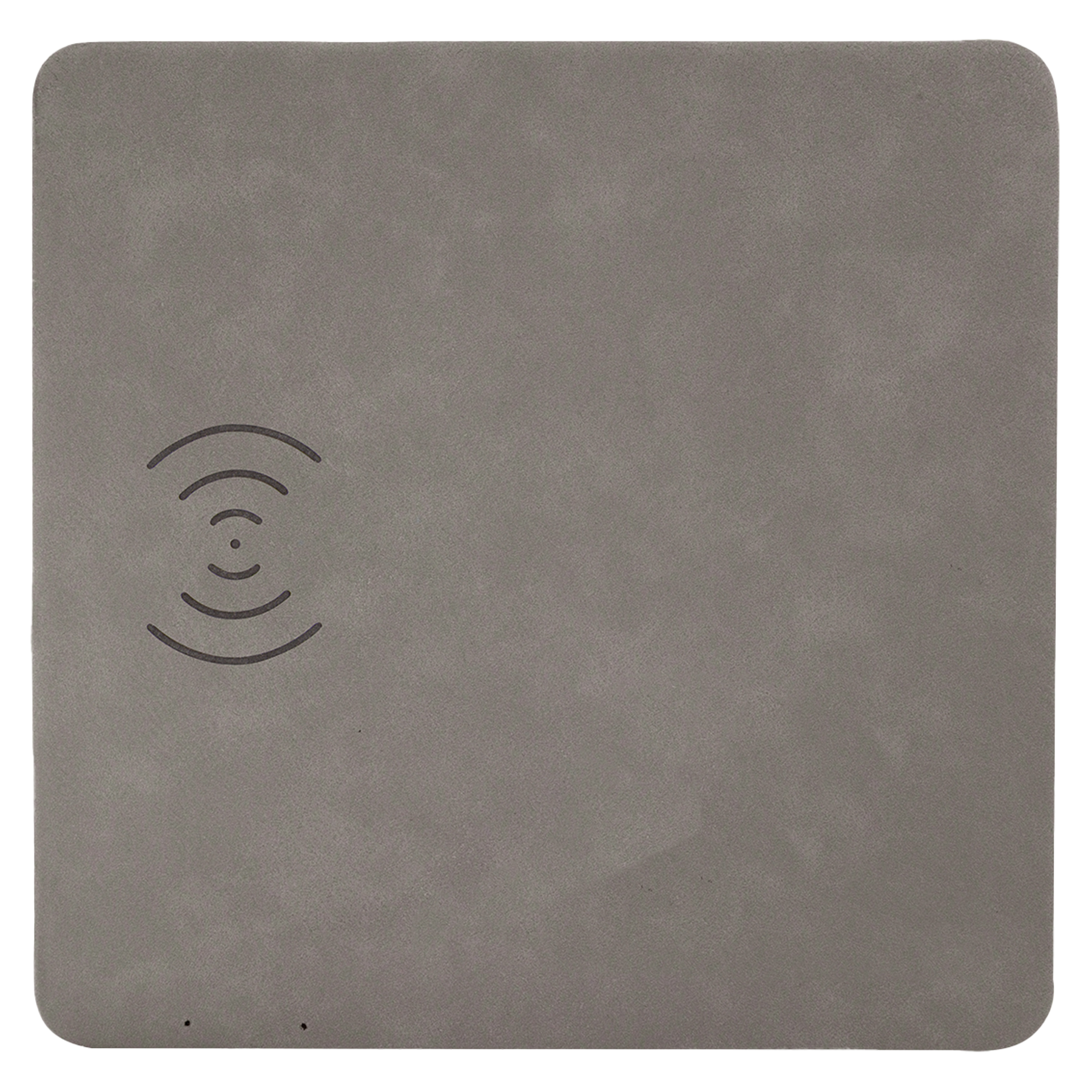 Gray Leatherette Phone Charging Mat 4