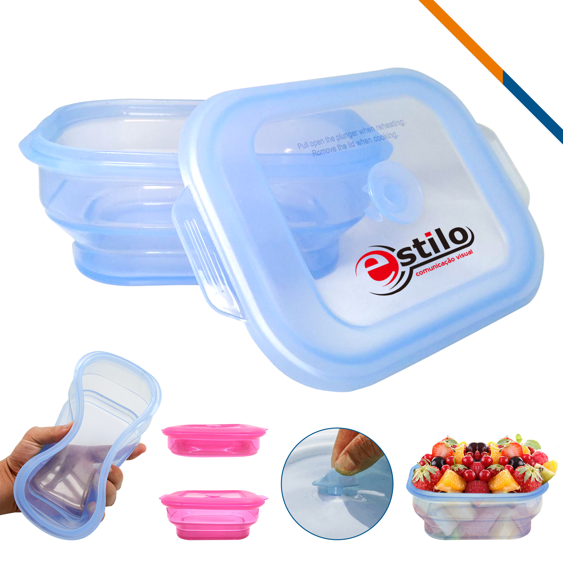 Silly Collapsible Lunch Box 2