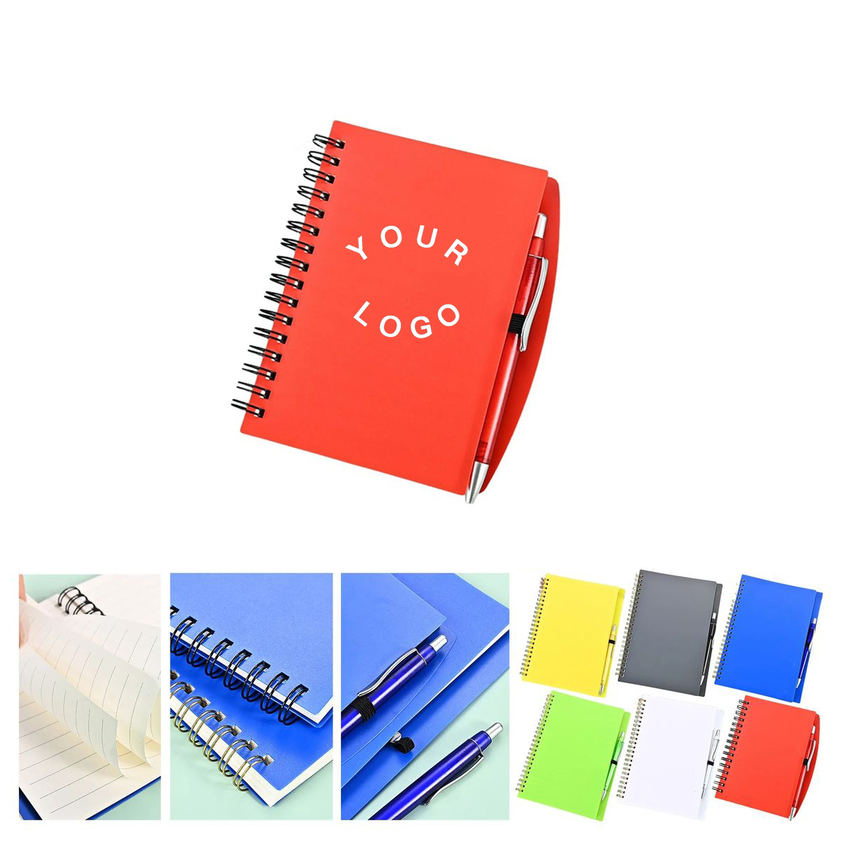 Paper Compact Spiral Writing Notebook 1