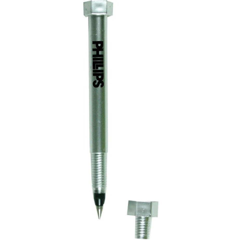 Silver Nut & Bolt Pen 3