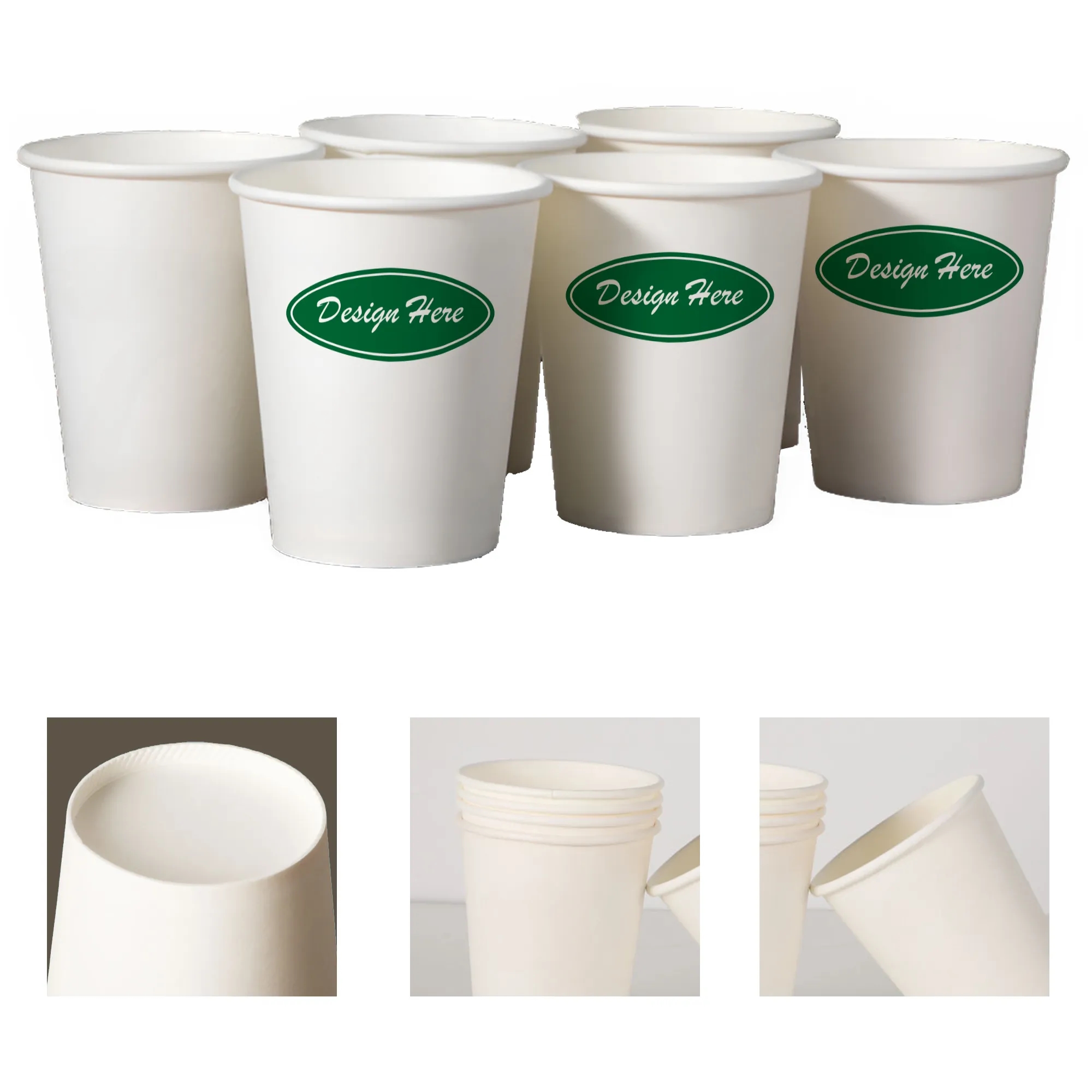 Kraft Paper Disposable Coffee Cup