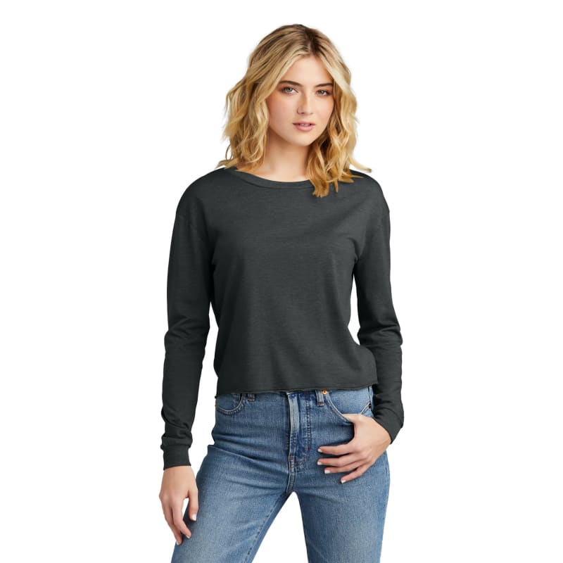 District Women's Perfect Tri Midi Long Sleeve Tee 10