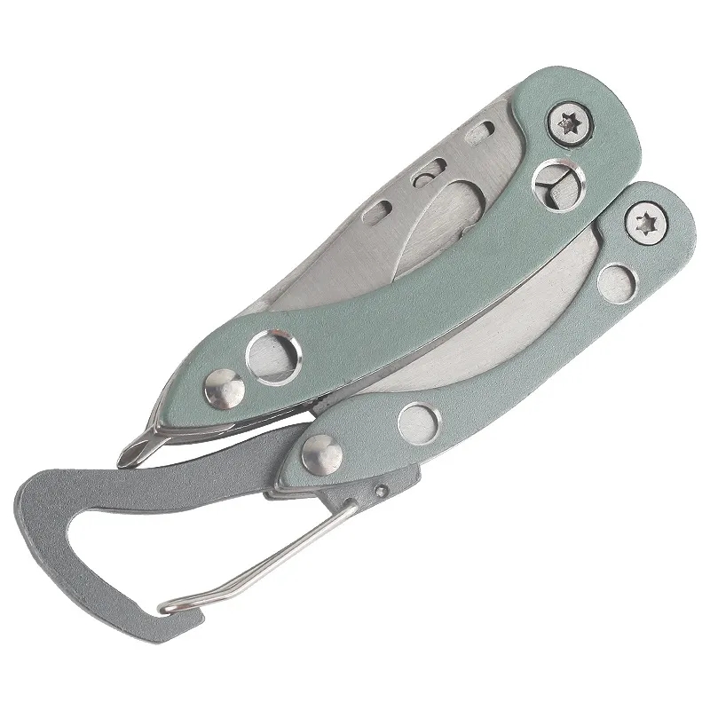 Multi-Tool Folding Pliers with Carabiner 2