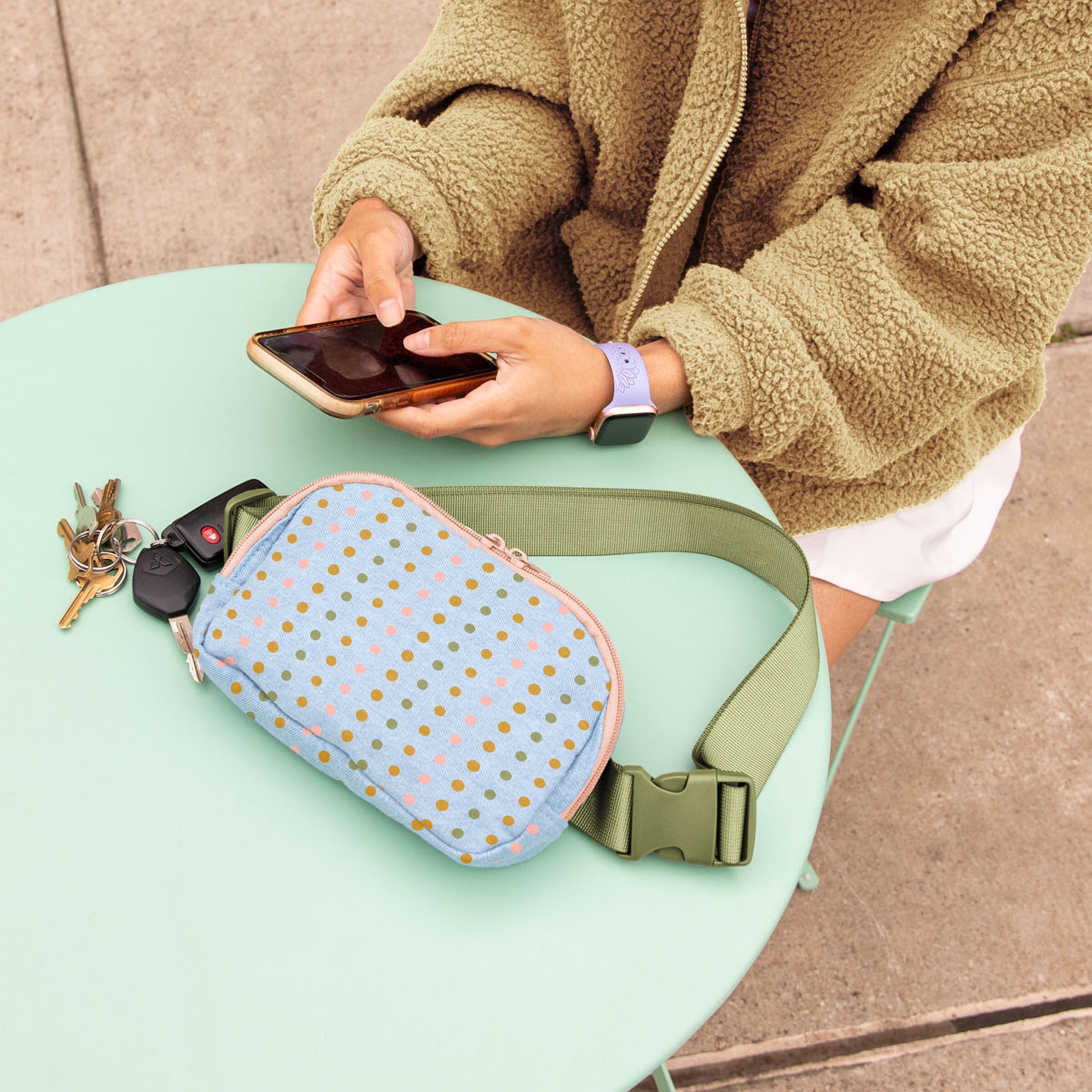 SIMPLE BELT BAG - DENIM