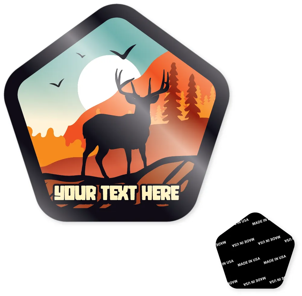 Premium Stock Image 1/4" Acrylic Magnet - USA Made