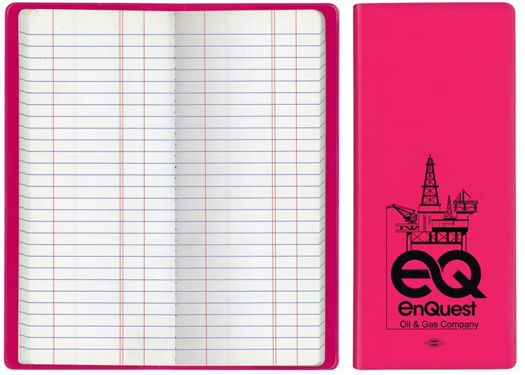 Oil & Pipe Long Tally Book-Standard Vinyl 14