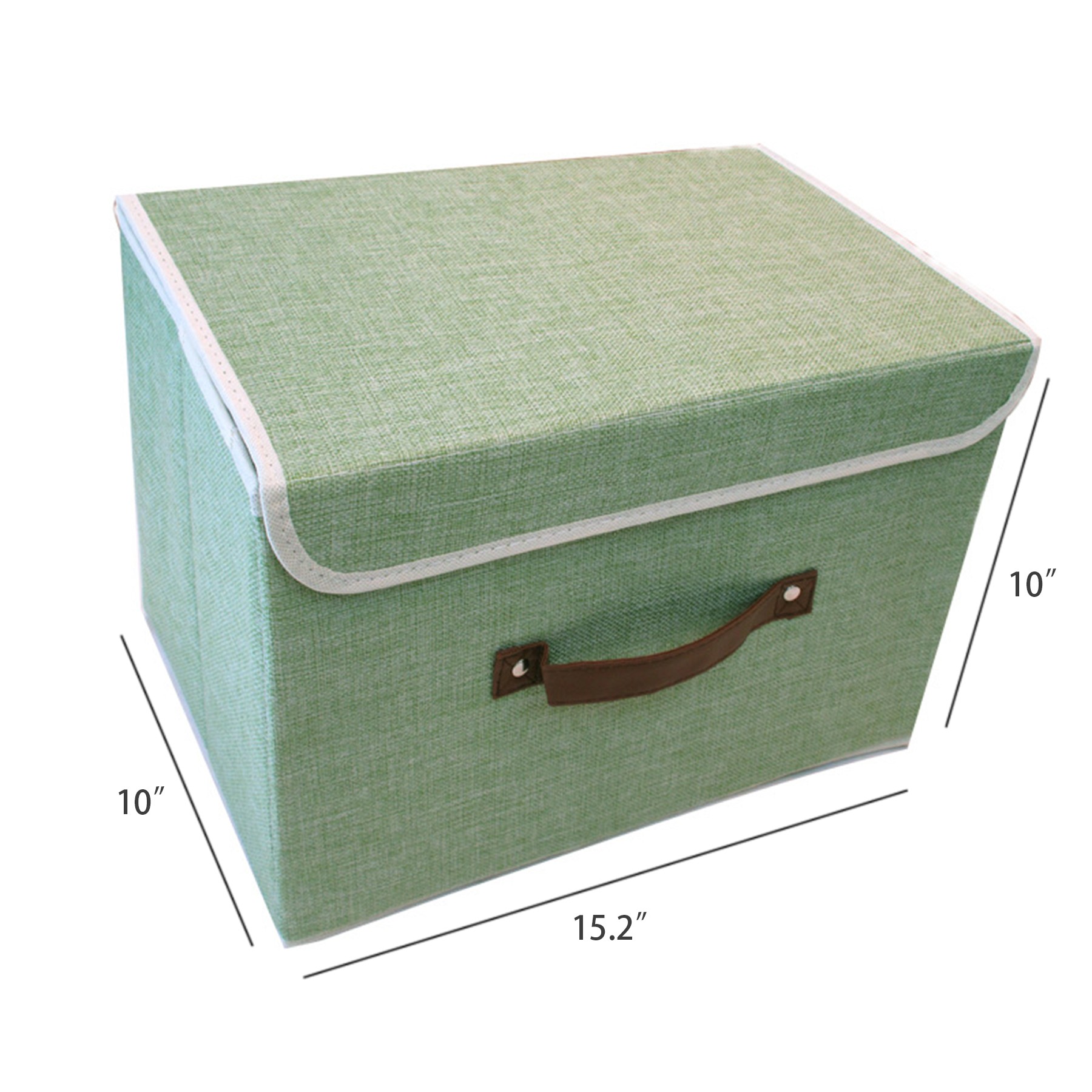 Fabric Storage Boxes With Lids 2