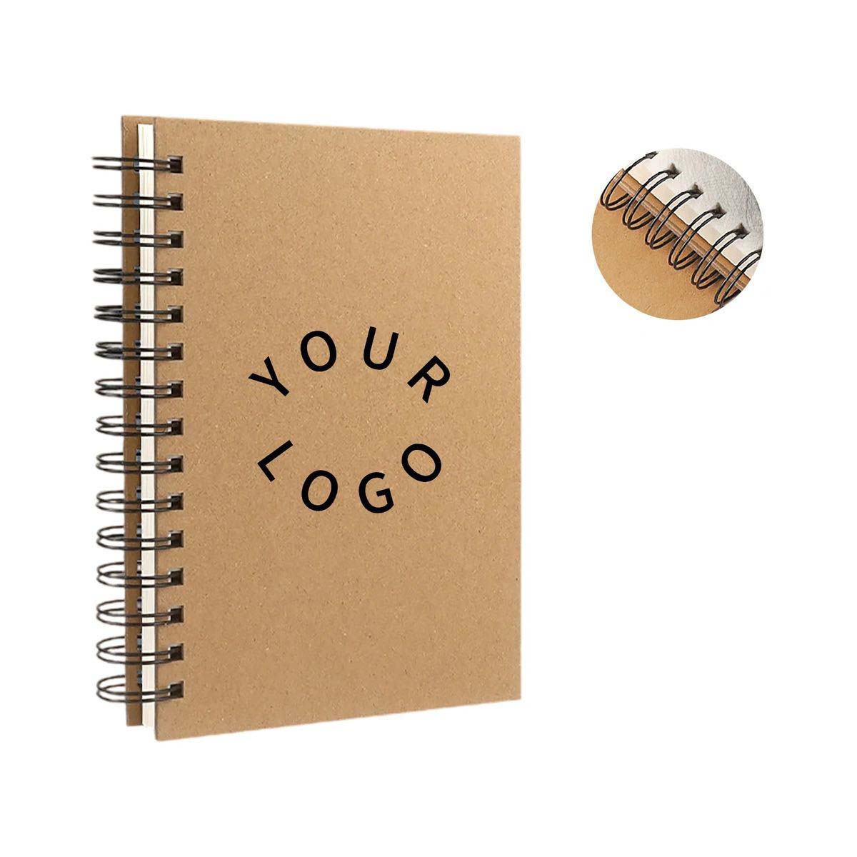 A5 Spiral Notebook with Flat Lay Design 4