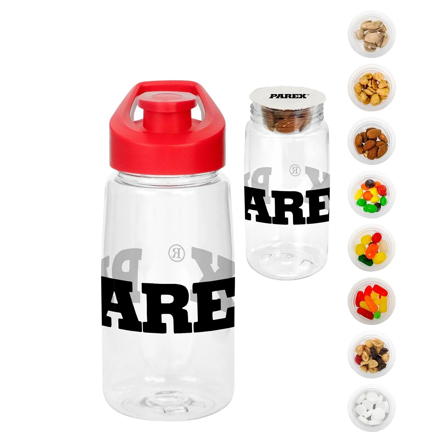 Easy Pour 18 oz. Recycled Snack Bottle 5