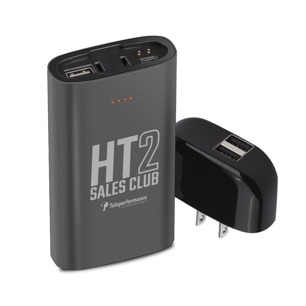 Ormesa 10,000mAh Power Bank with Wall Charger Adapter 11