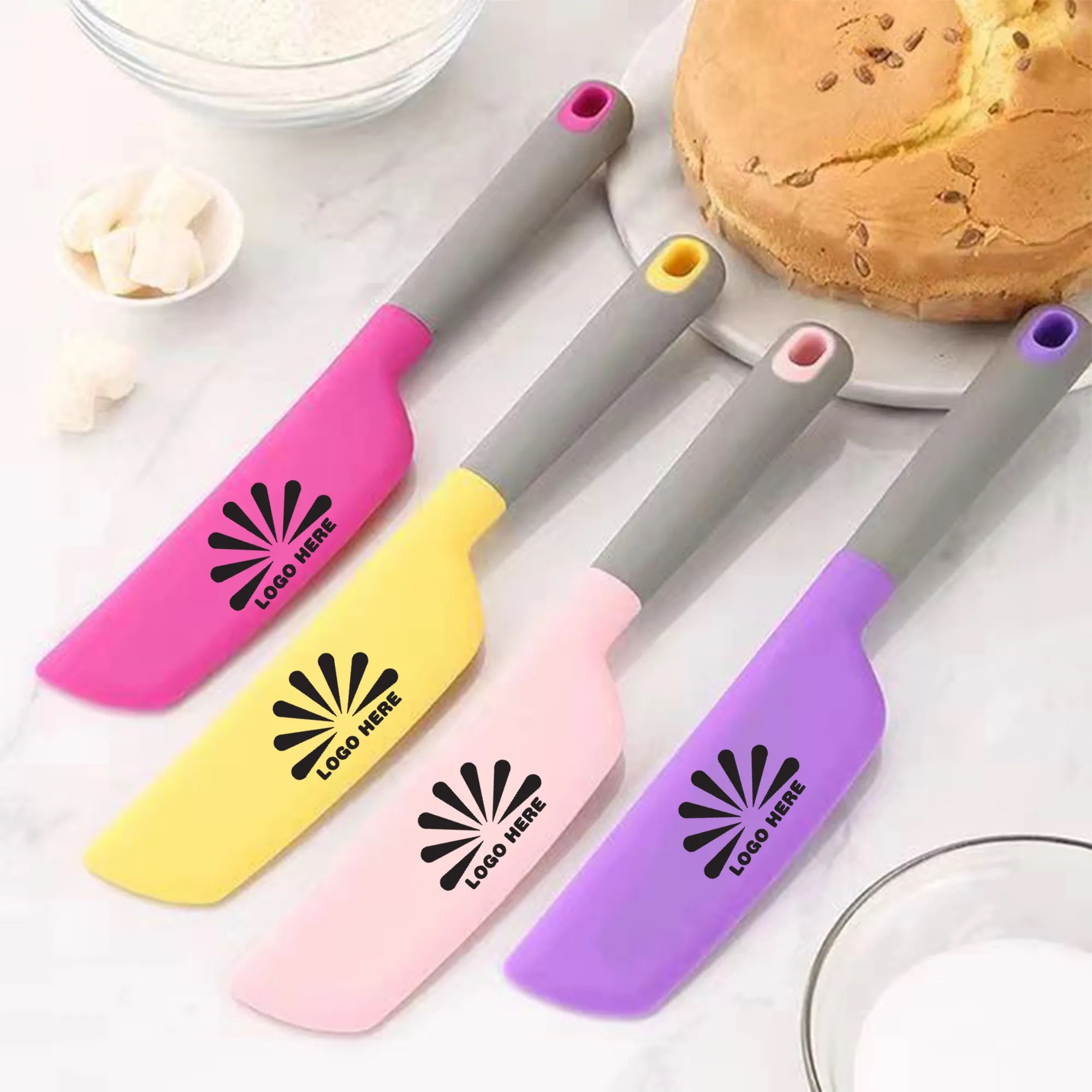 Cake Cream Silicone Spatula Can Be Customized With Logo 3
