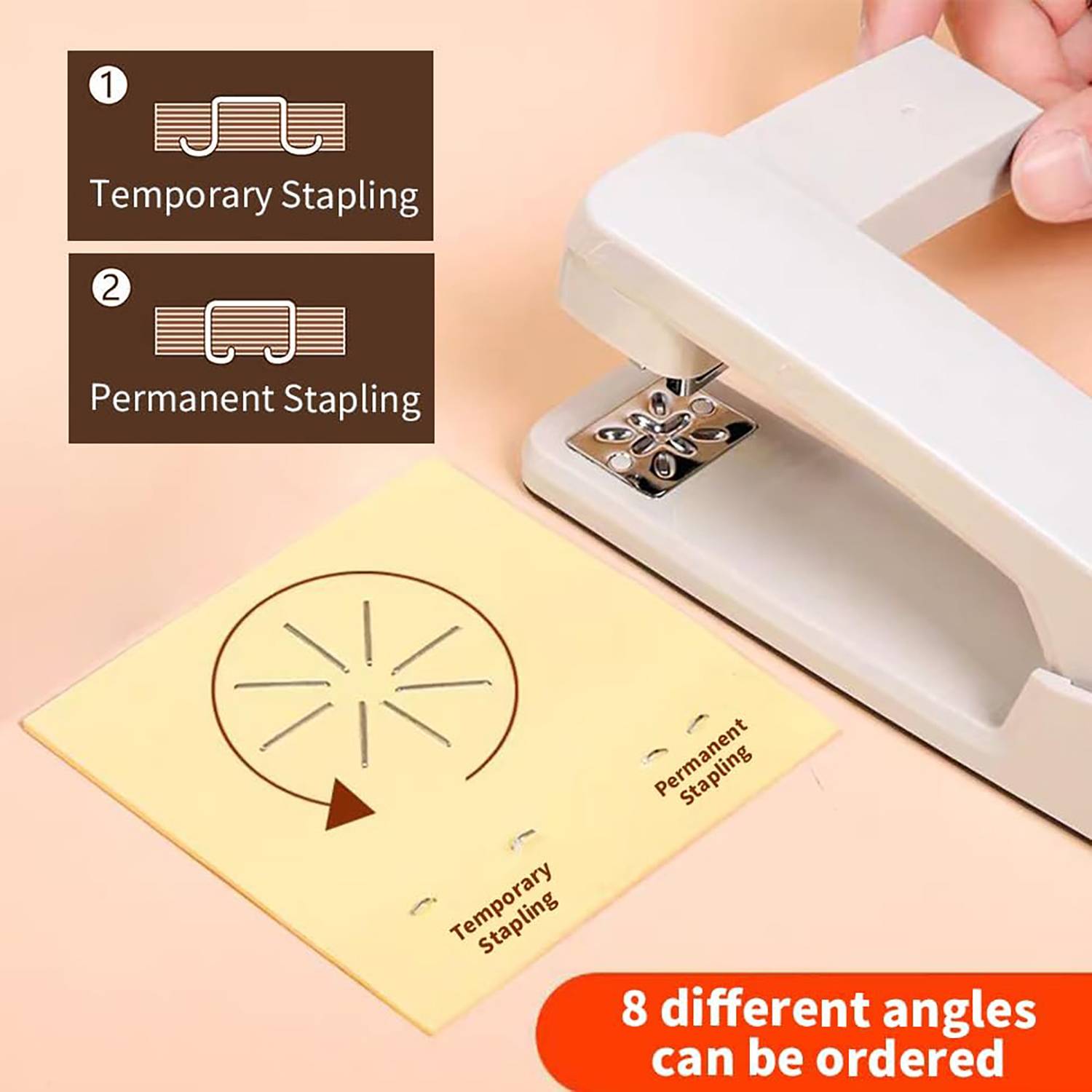 Effortless and Portable Rotatable Stapler 4
