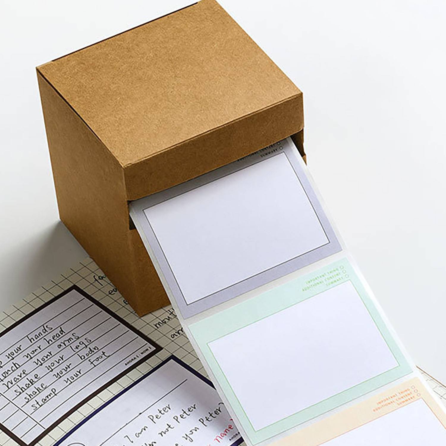 Home/Office Removable Full Adhesive Sticky Notes 3