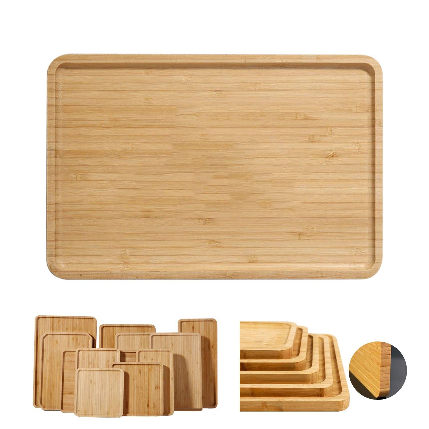 Wooden Dinner Plate 6