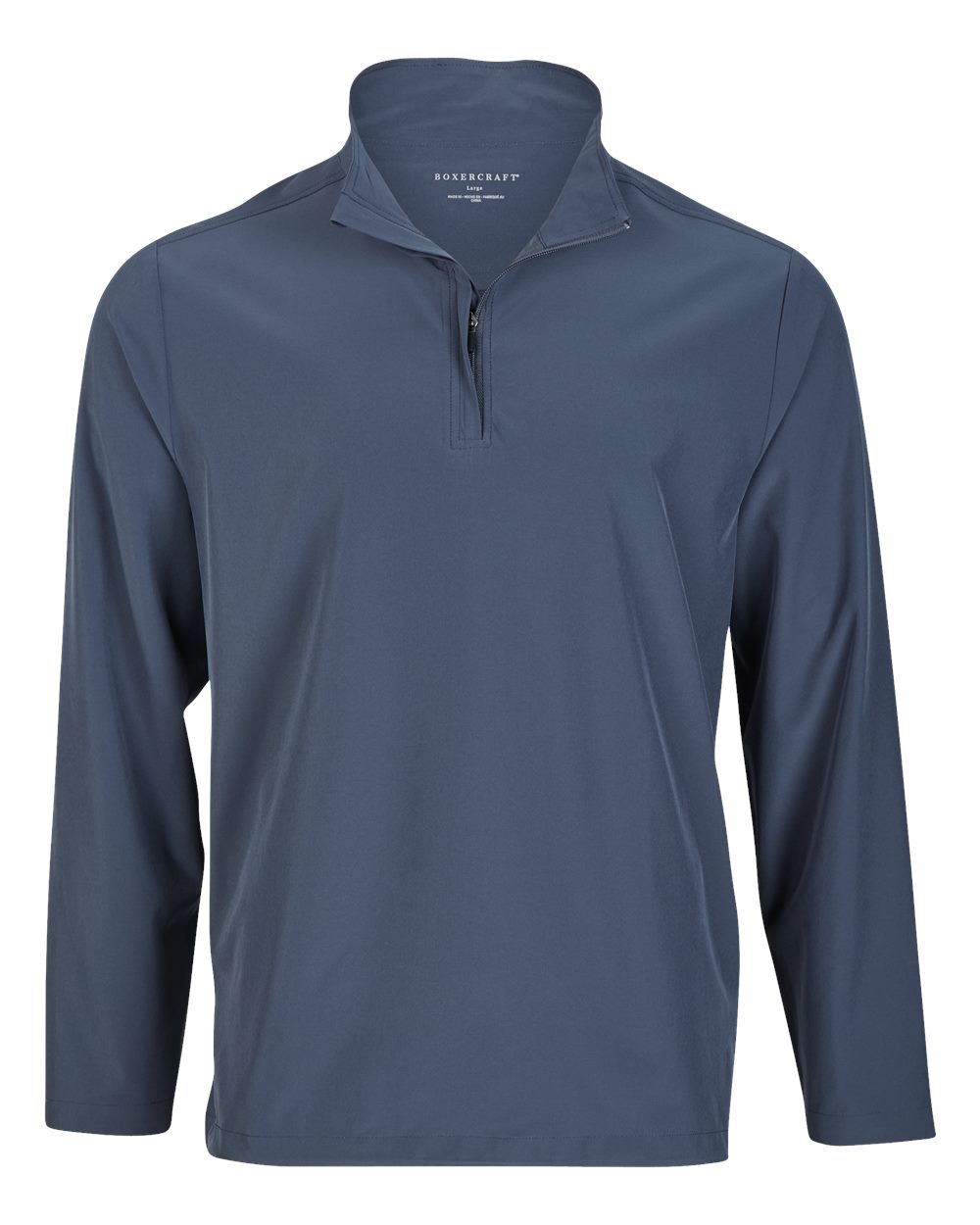 Men's Quarter-Zip Stretch Pullover - BM5206, custom hoodie or sweatshirt with logo imprint 16