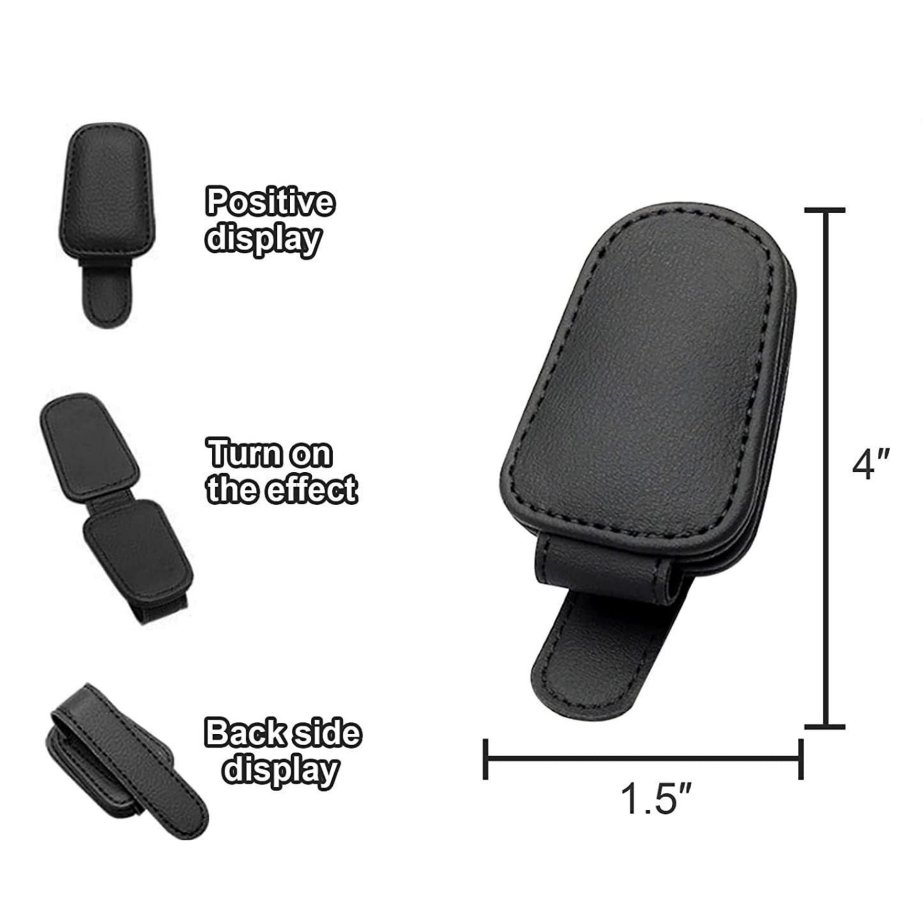 Sunglasses Leather Holder 2