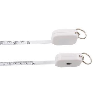Versatile Square Shaped Tape Ruler Keychain 22
