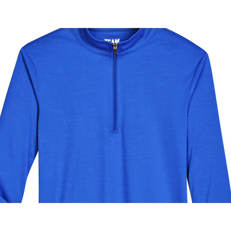 Team 365 Ladies' Zone Sonic Heather Performance Quarter-Zip 20