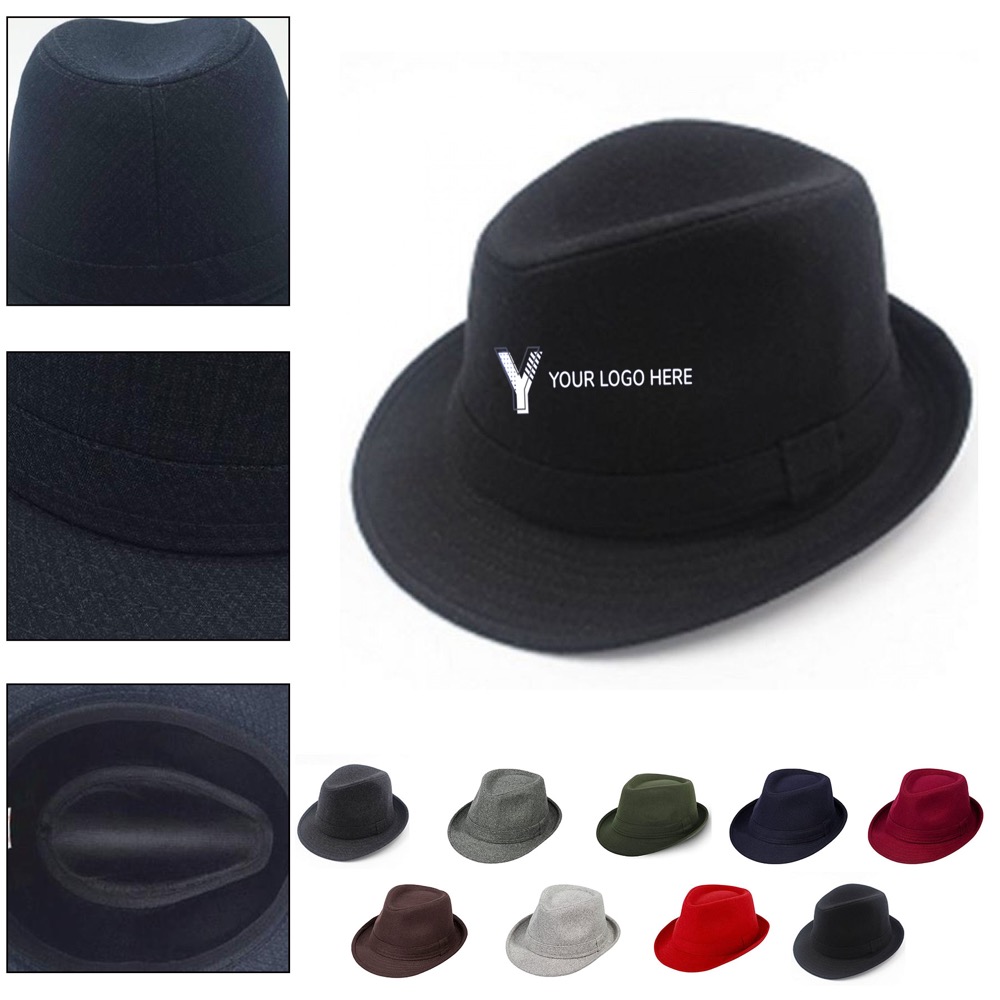 Unisex Classic  Fedora Hat 2