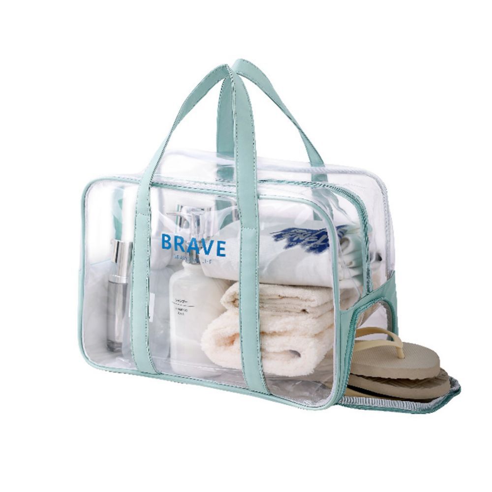 Wash Bag with Shoe Compartment 2