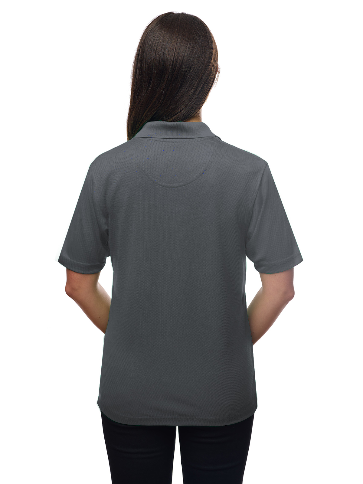 Blue Generation - Women's Pocketless Wicking V-Neck Polo 24