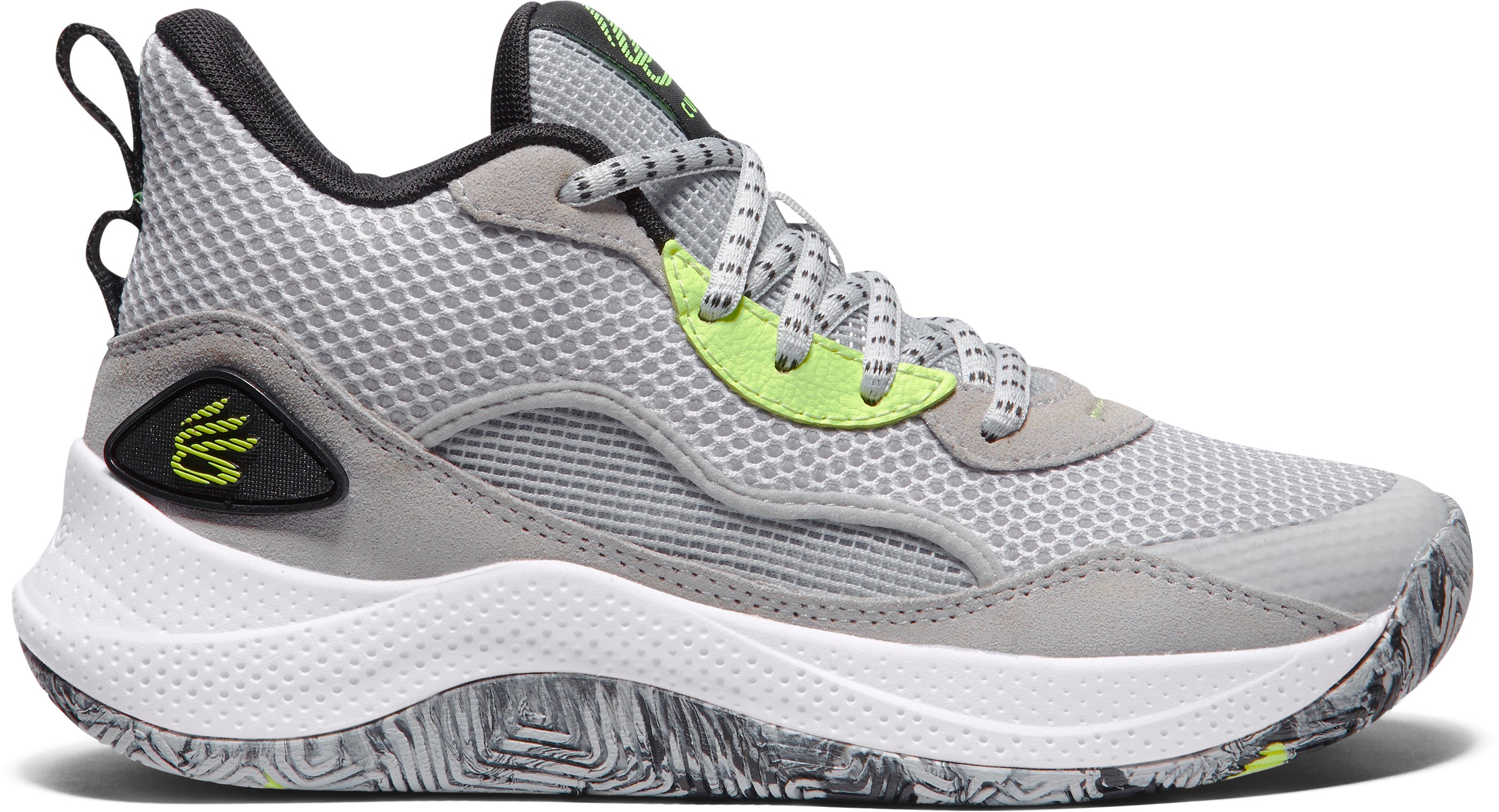 Curry 3Z 24 Suede Grade School Basketball Shoes 2