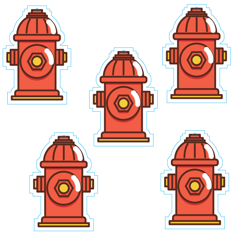 Fire Hydrant Shape Custom Air Fresheners - Top 10 Scents 1