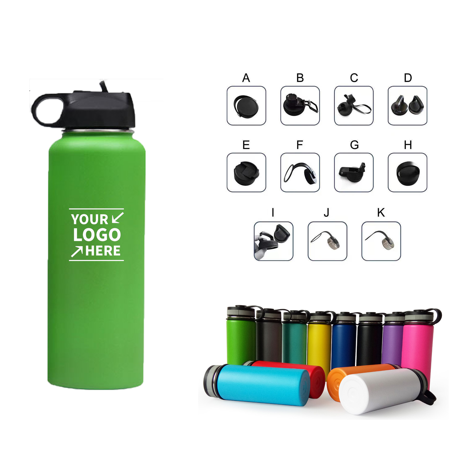 18 Oz Stainless Steel Insulated bottle 2