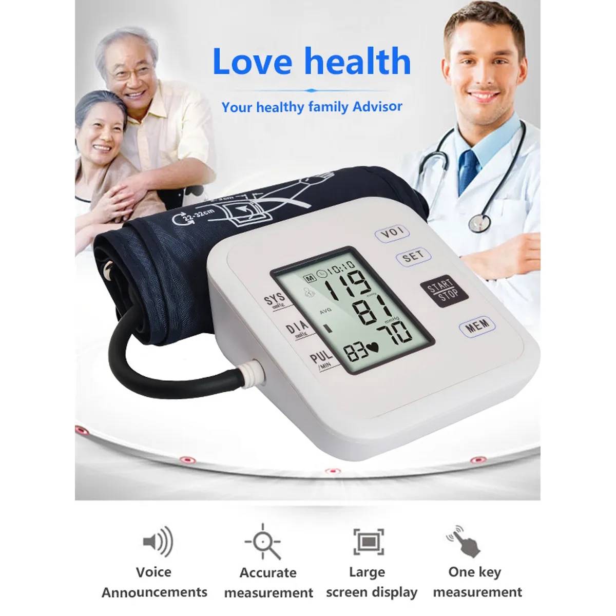 Arm Blood Pressure Monitor 1