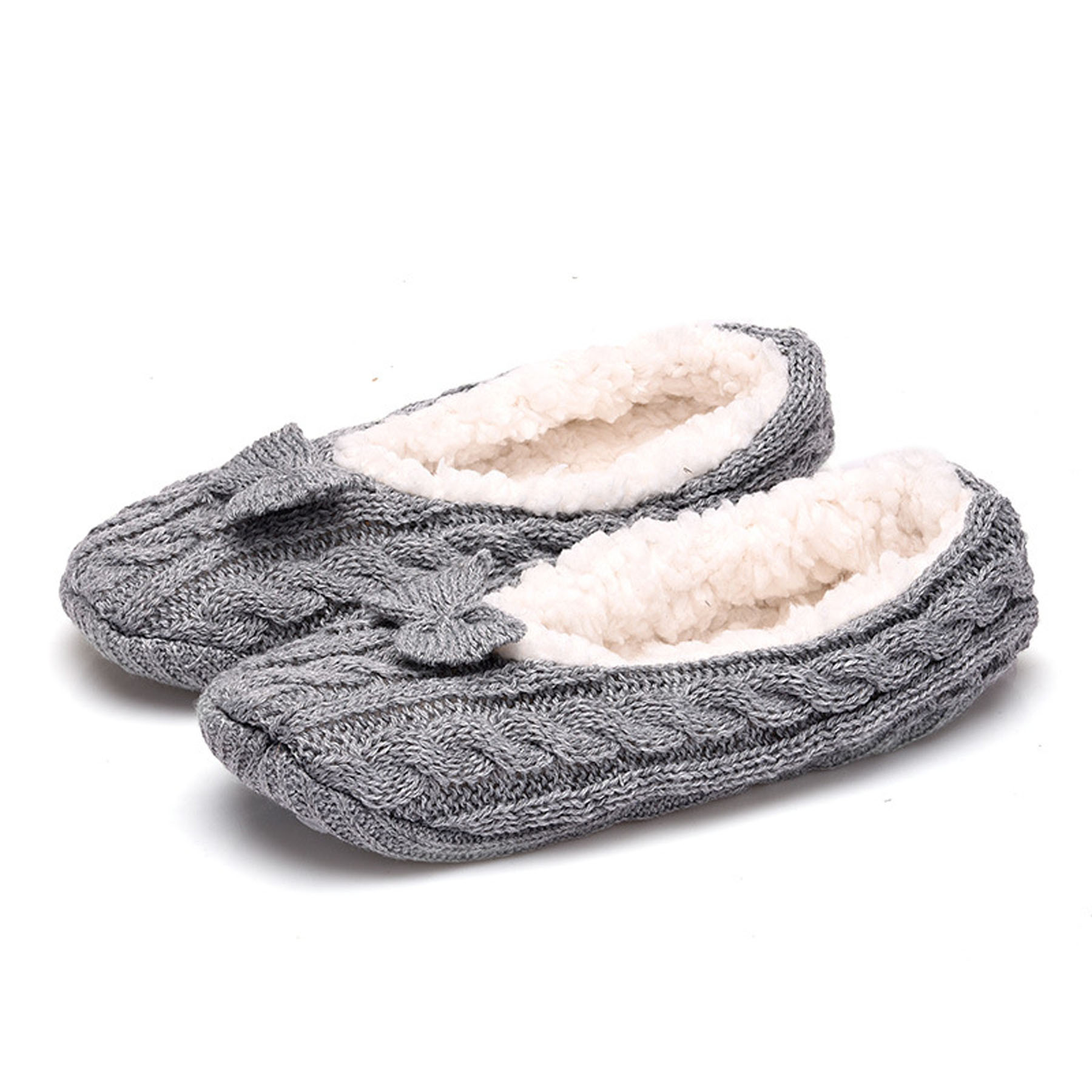 Cozy Knit Slipper Socks 8
